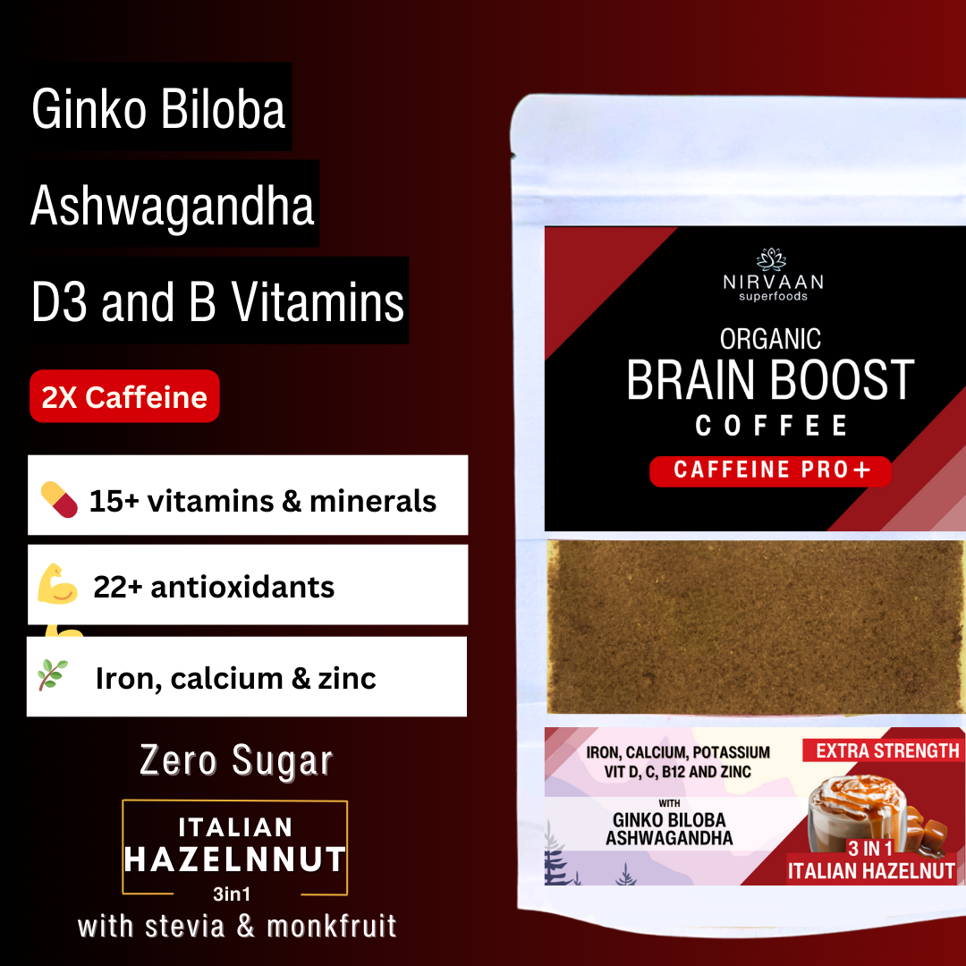 Brain Boost Coffee-Zero Sugar | Caffeine Pro+ |