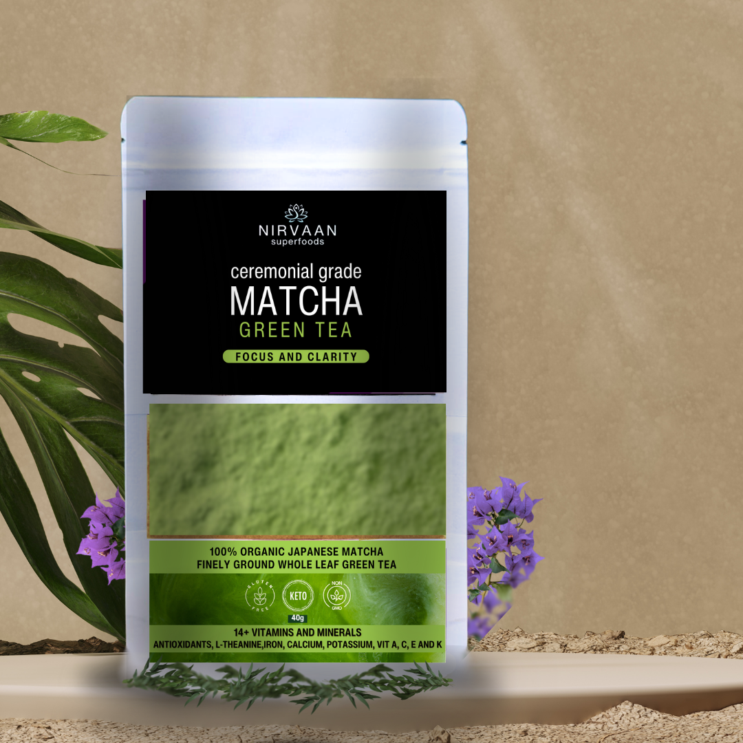 Matcha Green Tea Powder (Ceremonial Grade)