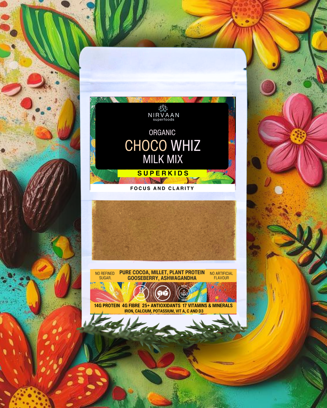 Choco Whiz-Organic Cocoa Milk Mix