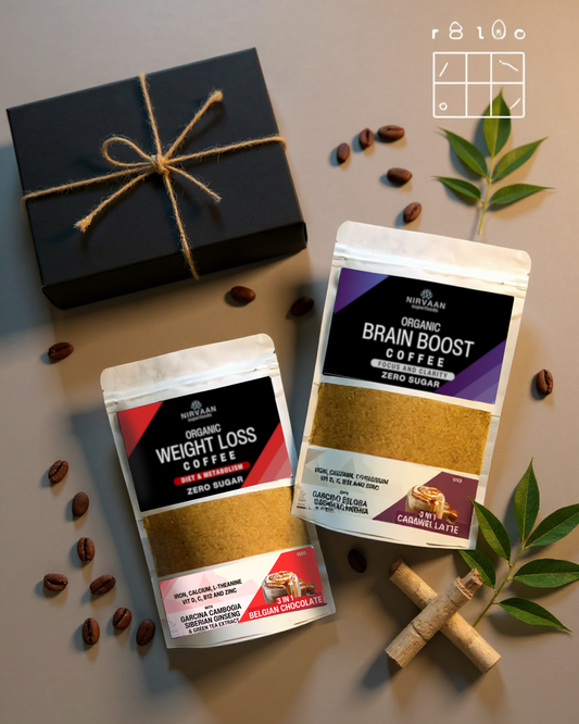 Mind & Body Bundle-Brain Boost & Weight Loss Zero Sugar Coffee Duo