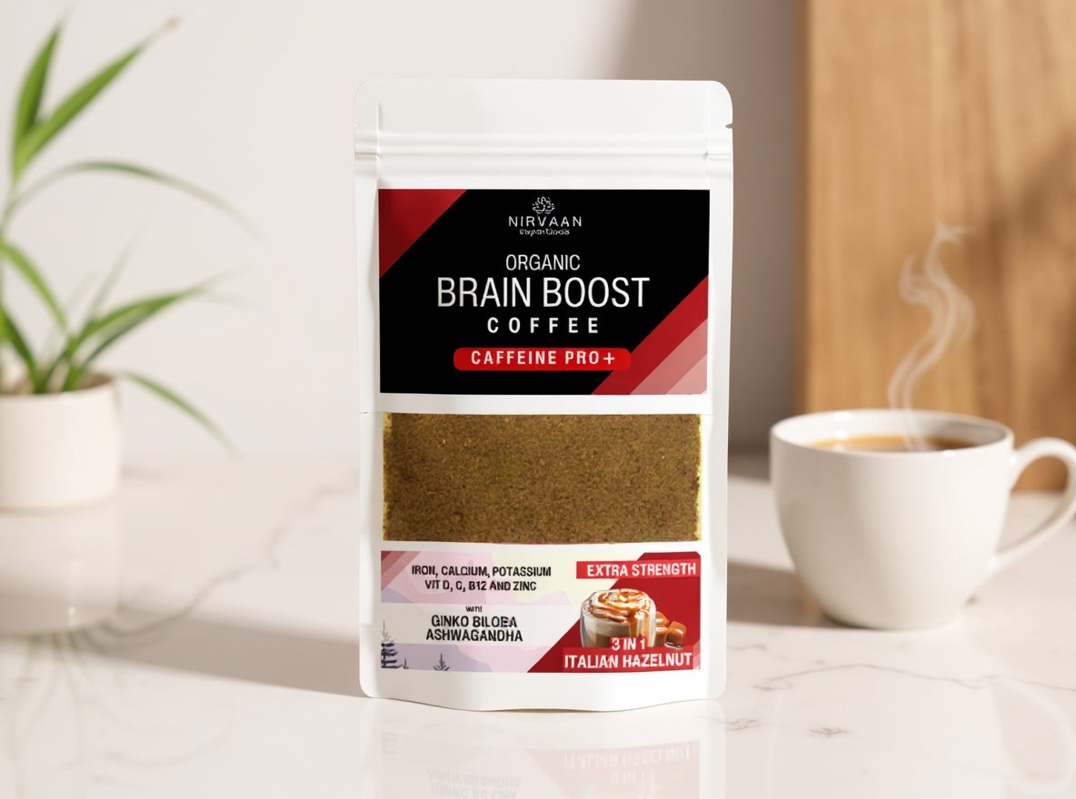 Brain Boost Coffee-Zero Sugar | Caffeine Pro+ |