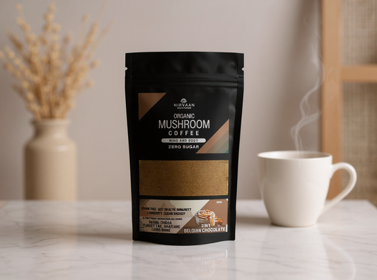 Mushroom Coffee-3 in 1 Belgian Chocolate-Zero Sugar