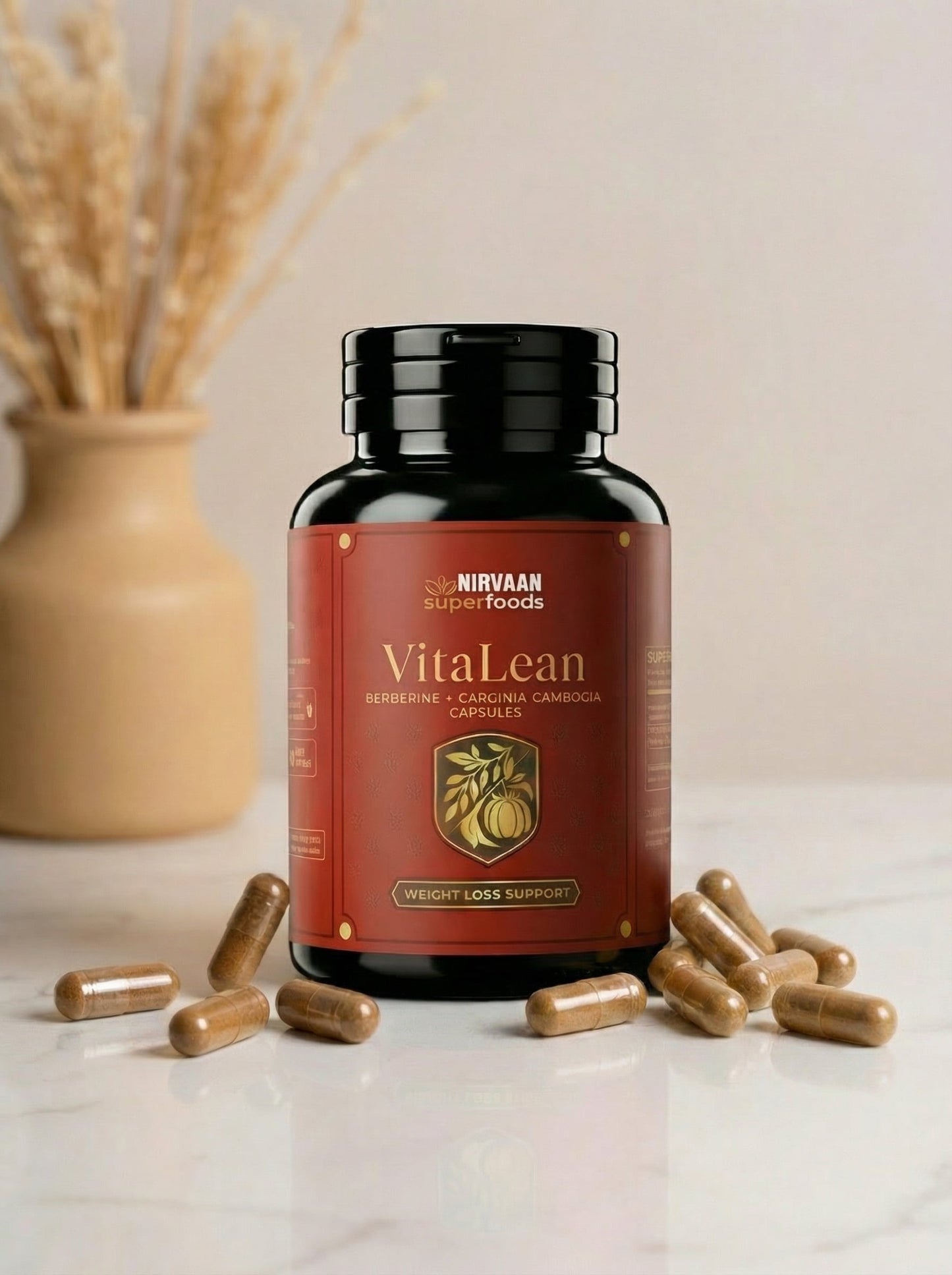 VitaLean - Berberine & Garcinia Capsules | Metabolic & Craving Support